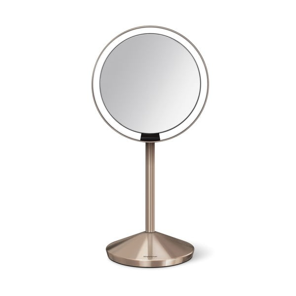 Specchio per make-up con illuminazione/con ingrandimento (10x) ø 12 cm Travel – simplehuman-image-1
