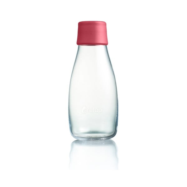 Bottiglia di vetro rosa lampone , 300 ml - ReTap