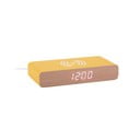 Sveglia digitale con ricarica wireless Retro Flat LED – Karlsson