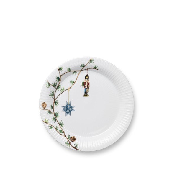 Piatto bianco in porcellana a tema natalizio ø 27 cm Hammershøi Christmas – Kähler Design