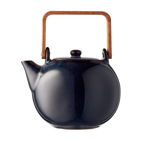 Teiera blu scuro in ceramica con filtro 1,2 l Gastro Blue – Bitz