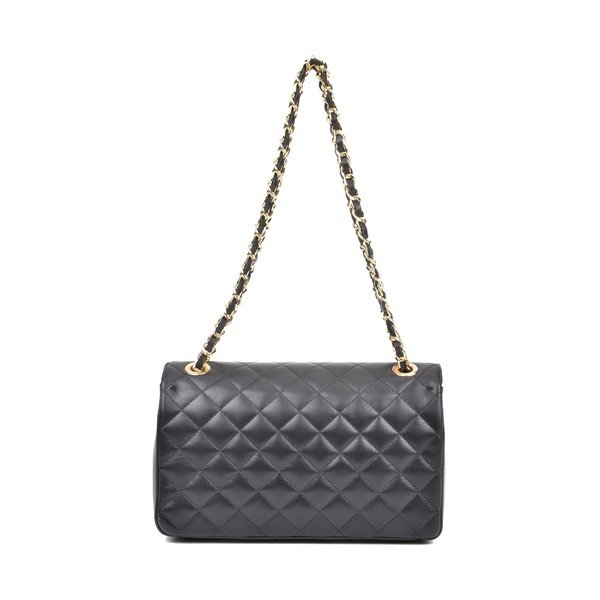 Borsa Swift in pelle nera - Isabella Rhea-image-1