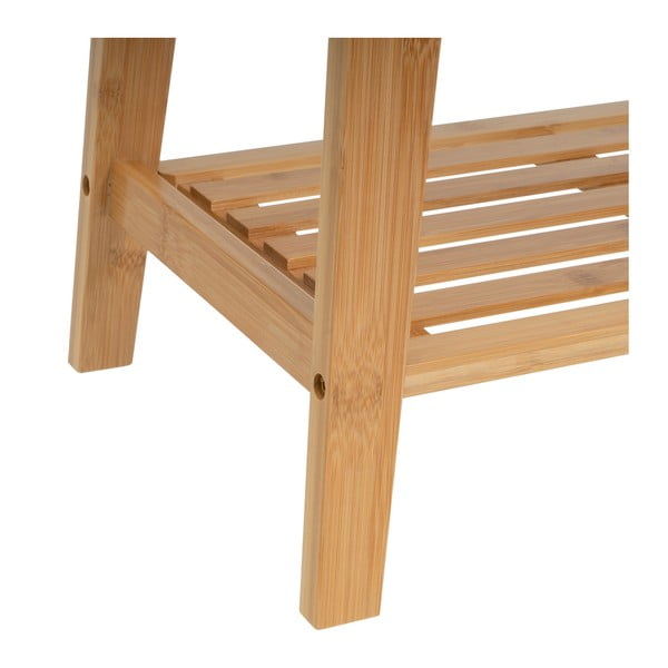 Panca in colore bianco e naturale - Casa Selección-image-3