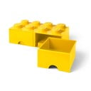 Contenitore giallo con due cassetti - LEGO®