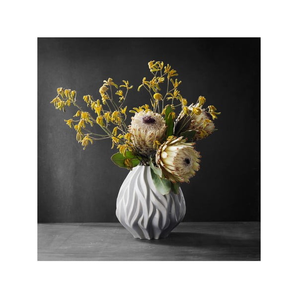 Vaso in porcellana bianca Flame - Morsø-image-2