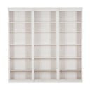 Libreria in legno di pino bianco 222x223 cm Anita - Støraa