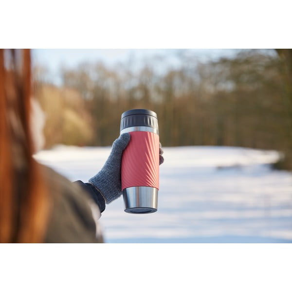 Tazza termica rossa da 0,36 l Easy Twist - Tefal-image-1