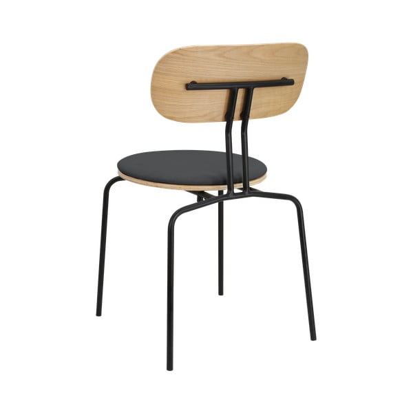 Sedia da pranzo nero-antracite Curious - UMAGE-image-3