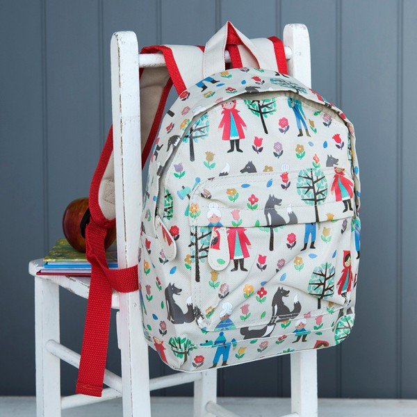 Zaino per bambini con motivo Cappuccetto Rosso Red Riding Hood - Rex London-image-1