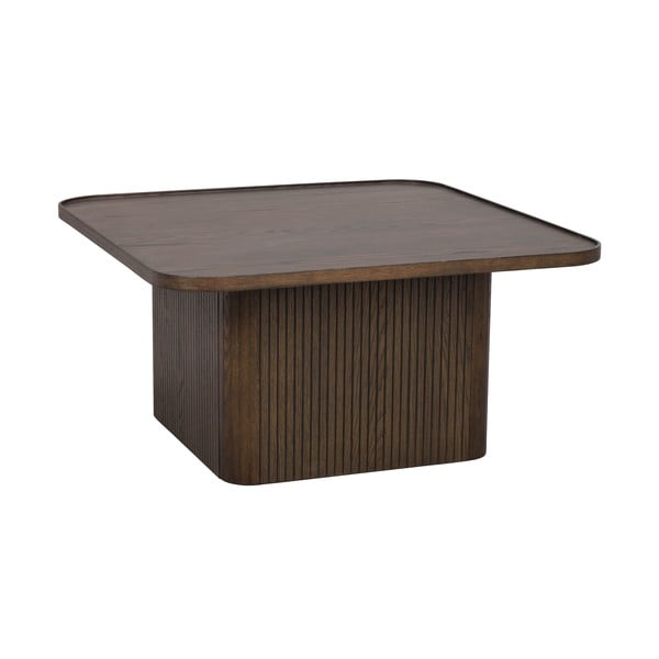 Tavolino marrone scuro in rovere ø 80 cm Sullivan - Rowico-image-2