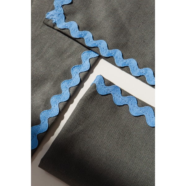 Runner da tavola in lino in set da 2 41x130 cm Wavy - Really Nice Things-image-3