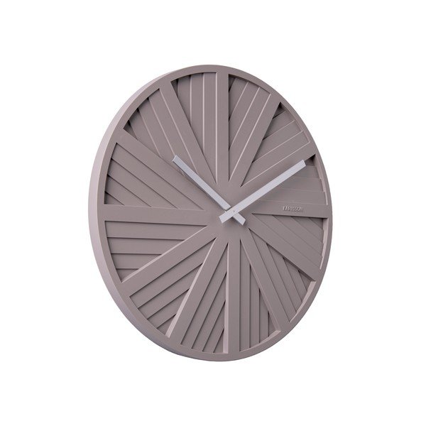 Orologio da parete grigio , ø 40 cm Slides - Karlsson-image-1