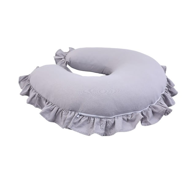 Cuscino per allattamento grigio - Mila Home-image-2