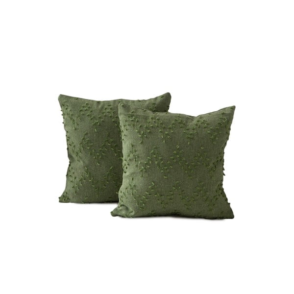 Federe decorative in set 2 pz 43x43 cm Tuffet – Mioli Decor