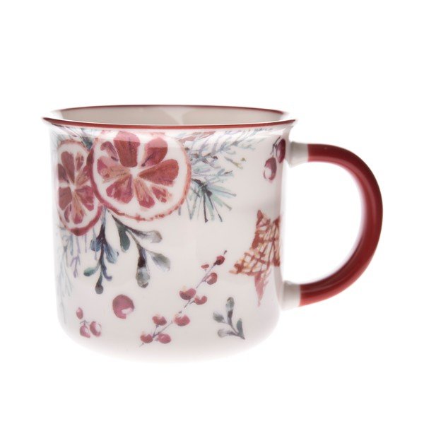 Tazza in porcellana bianca, volume 300 ml - Dakls