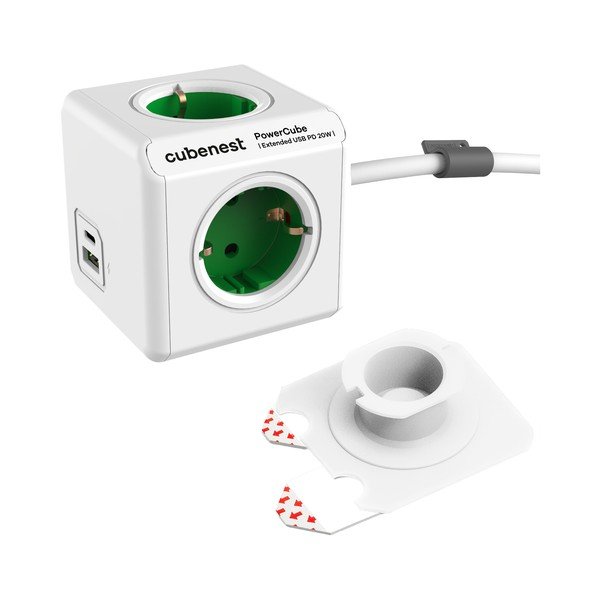 Presa di corrente PowerCube Extended USB Schuko - Cubenest-image-2