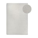 Tappeto color crema tessuto a mano in lana 80x150 cm Pradesh Natural White - Elle Decoration