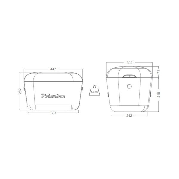 Borsa frigo verde chiaro 20 l Pop – Polarbox-image-4