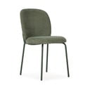 Sedie da pranzo in set verdi imbottite 4 pz Daia – Marckeric