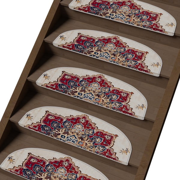 Gradini per scale in set da 16 pezzi 20x65 cm Floral Path - Vitaus-image-1