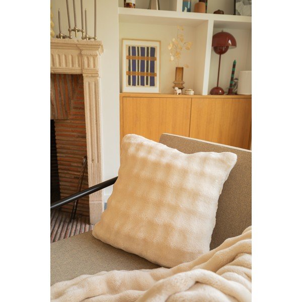 Cuscino decorativo in micropile 45x45 cm Wave – Tiseco Home Studio-image-1