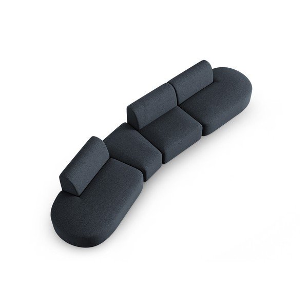 Divano blu scuro 412 cm Shane - Micadoni Home-image-2