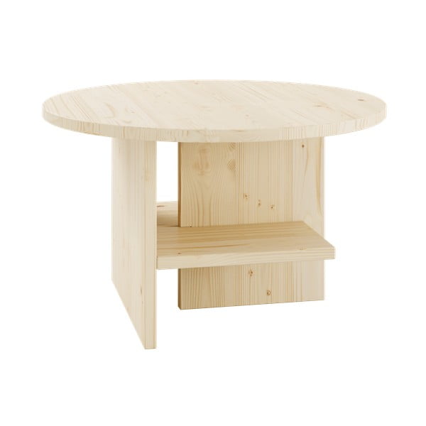 Tavolino rotondo in colore naturale Rondure - Karup Design-image-1