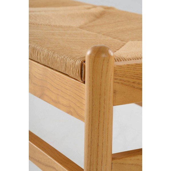 Panchina di colore naturale in legno massiccio Nattavaara – Jotex-image-4