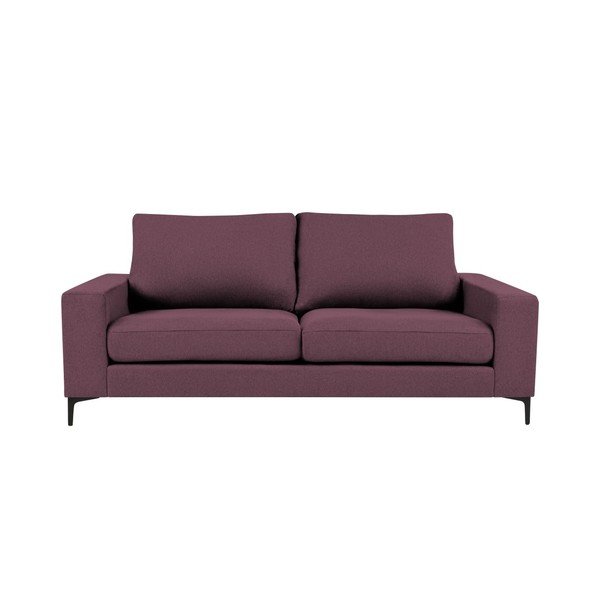 Fialová třímístná pohovka Kooko Home Cancan
