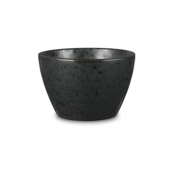 Černá kameninová miska Bitz Mensa, průměr 13 cm