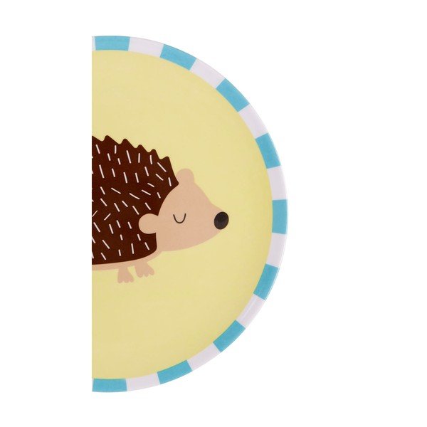 Set da pranzo per bambini a 3 pezzi con motivo a riccio - Premier Housewares-image-2
