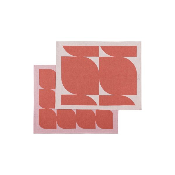 Set di strofinacci in cotone 2 pz 50x63 cm Abi – noo.ma