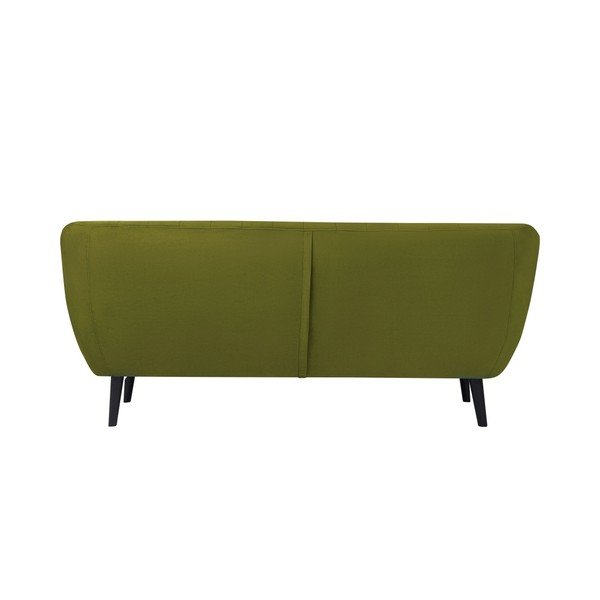 Divano in velluto verde , 188 cm Toscane - Mazzini Sofas-image-4