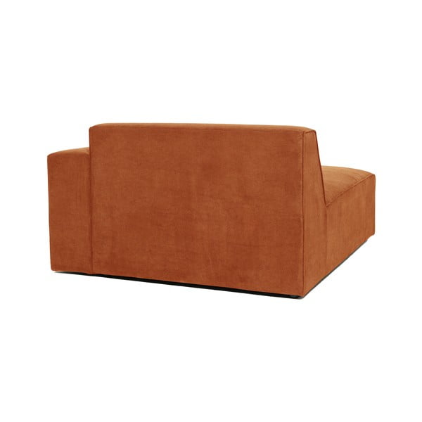 Modulo divano in velluto a coste arancione (angolo destro) Sting - Scandic-image-3