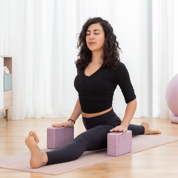 Blocco yoga rosa Brigha - InnovaGoods-image-3