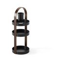 Organizzatore da bagno nero in plastica riciclata Bellwood - Umbra