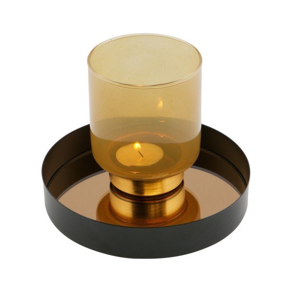 Vassoio nero Jay, Ø 16,5 cm - WOOOD-image-2