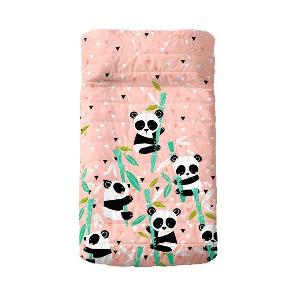 Copriletto in cotone 130x100 cm Panda - Moshi Moshi