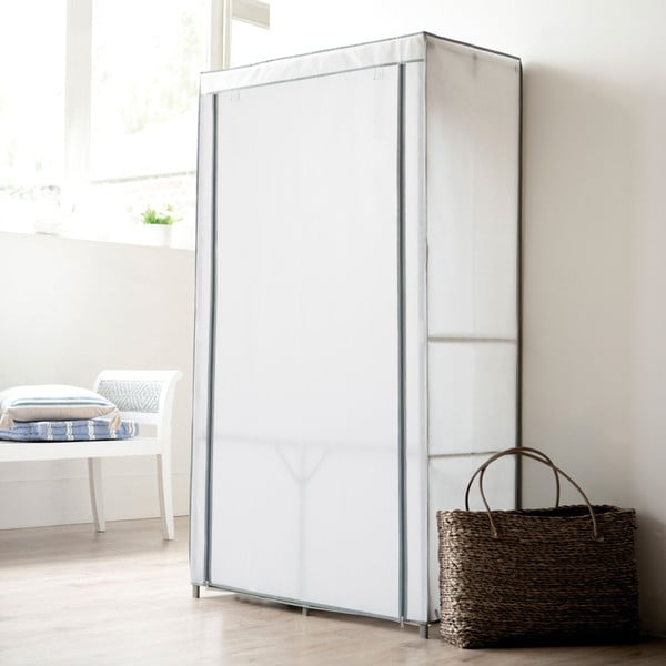 Armadio tessile bianco Armadio organizzato - Compactor-image-4