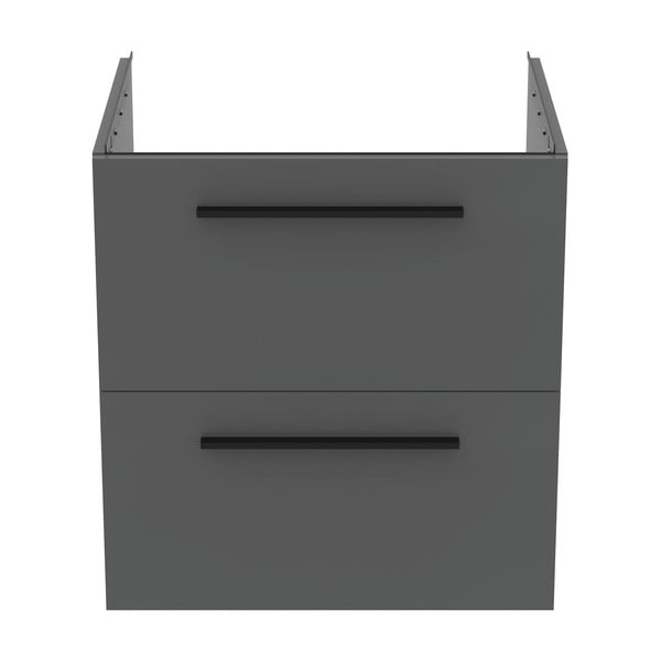 Mobile per lavabo grigio a sospensione 60x63 cm i.Life B - Ideal Standard-image-3