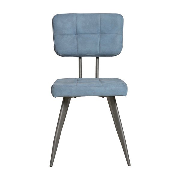 Set di 4 sedie da pranzo blu Sofy - Marckeric