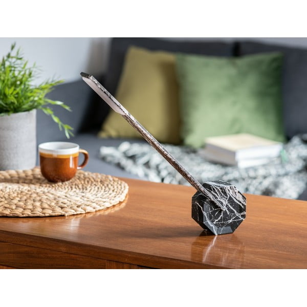 Lampada da tavolo nera (altezza totale 38 cm) Octagon One – Gingko-image-1
