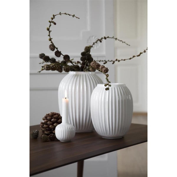 Candeliere Hammershoi in porcellana bianca, ⌀ 7,5 cm Hammershøi - Kähler Design-image-4