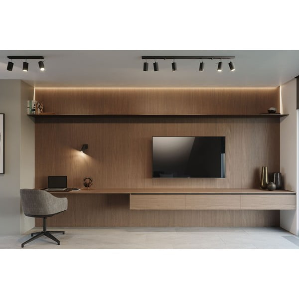 Faretto nero 8x30 cm Etna – Sollux-image-3