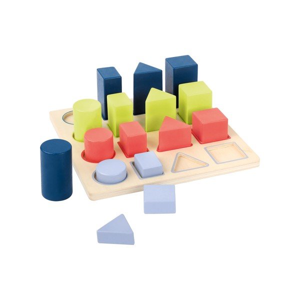 Gioco educativo in legno per bambini Geometria - Legler