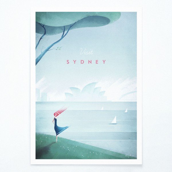 Poster , A2 Sydney - Travelposter