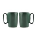 Tazze in set in verde scuro in gres 2 pz 250 ml Fuori – Vialli Design