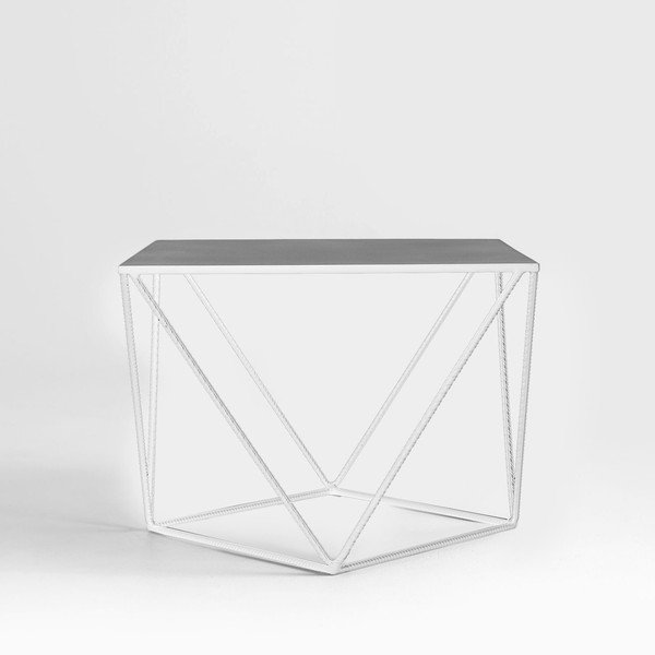 Tavolino Custom Form Daryl bianco, 60 x 60 cm - CustomForm-image-2