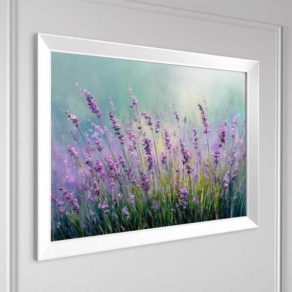 Dipinto stampato con cornice inclusa 75x56 cm Lavender – Styler-image-3