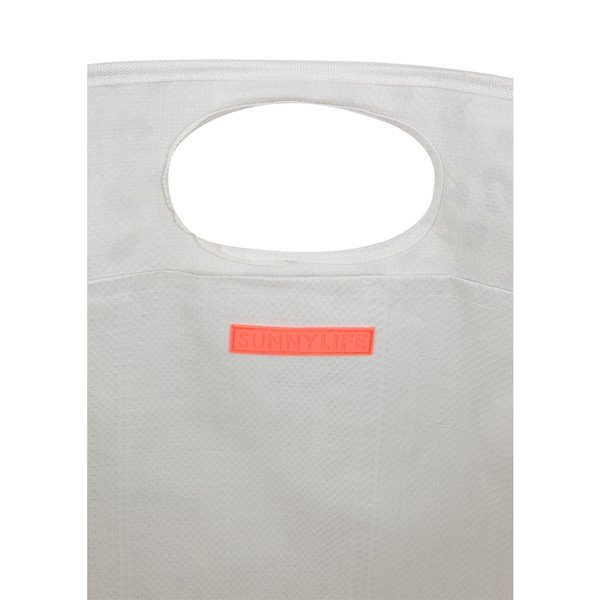 Borsa da spiaggia bianca e nera Everything Bag - Sunnylife-image-3